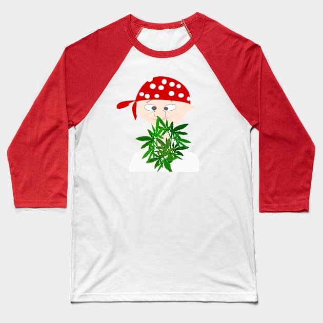 weed stoner Baseball T-Shirt by usamas995